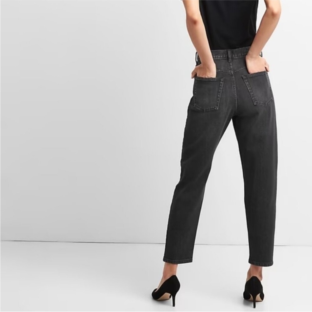 GAP Denim Black Mom Jeans